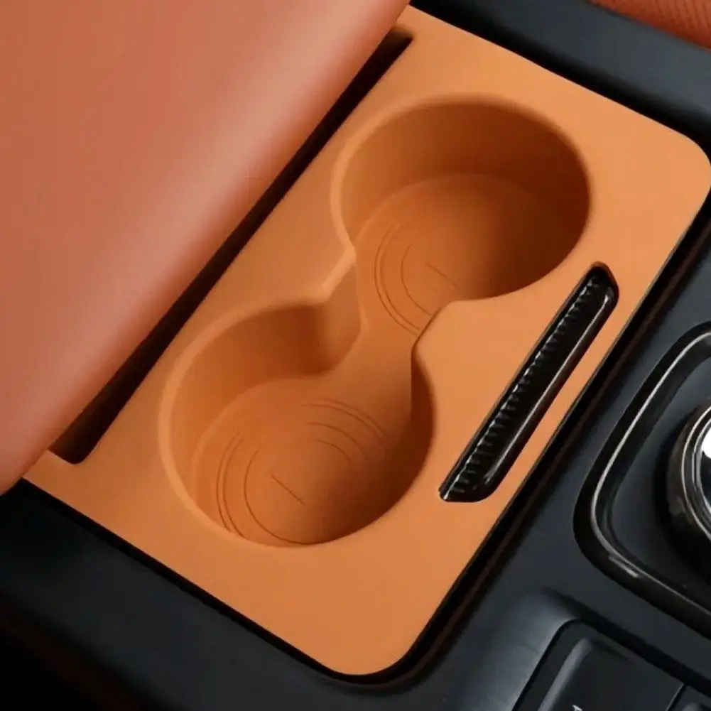 صندوق بطانة حماية من السيليكون ل Haval H9 2024-2025 تعديل مسند ذراع السيارة صندوق مع حامل الكأس بطانة حماية من السيليكون صندوق تخزين داخلي