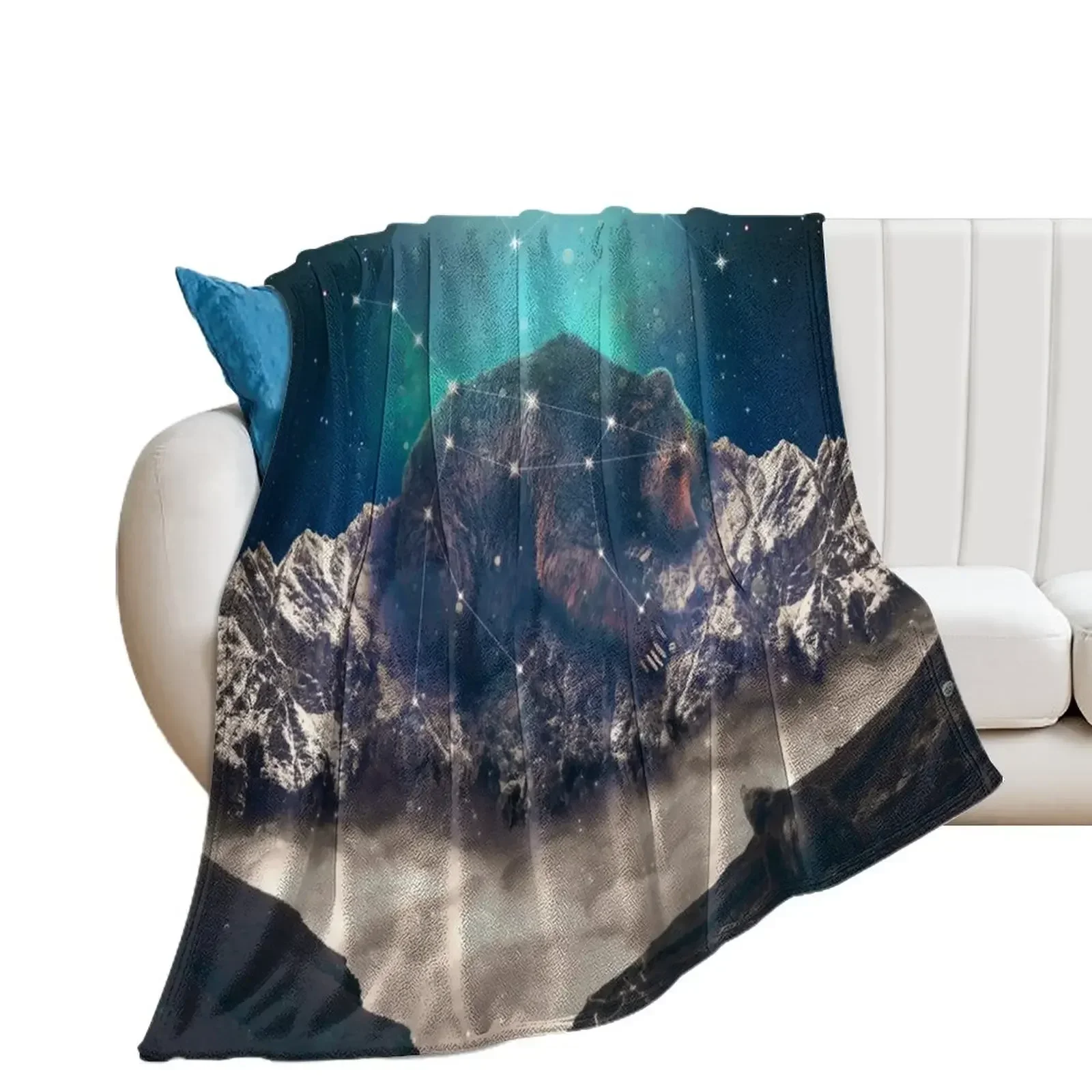 

Under the Stars | Ursa Major Throw Blanket Sleeping Bag Weighted Soft Big Decorative Beds Blankets