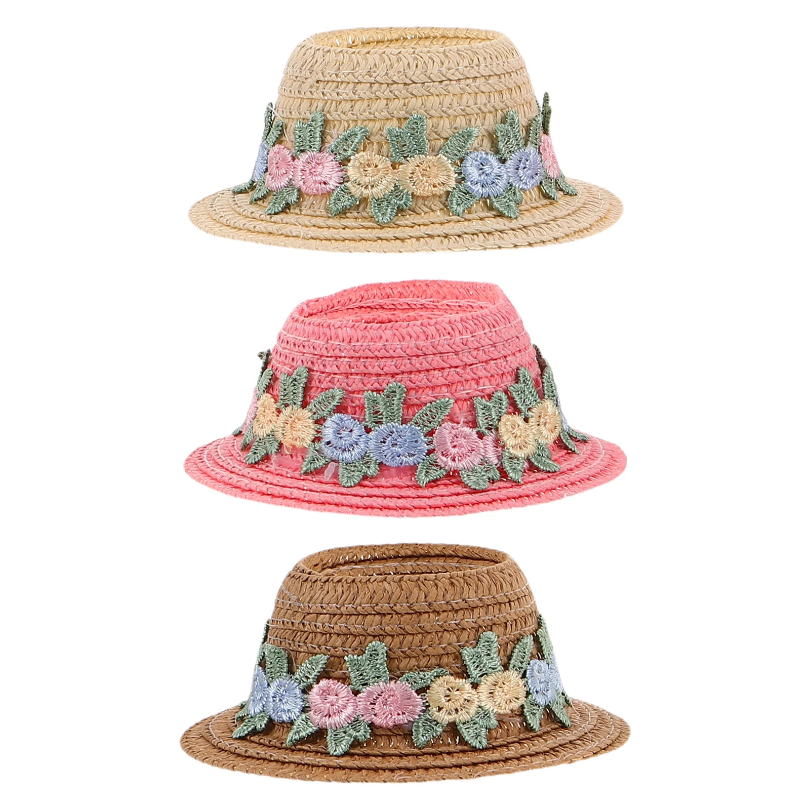 

3Pcs Miniature Dollhouse Caps Small Formal Hats Tiny Top Hats Snowman Hat Craft Headwear for Role Play Miniature Dollhouse Caps