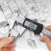 150mm Jewelry Tools Electronic Digital Caliper with LCD Vernier Measuring Equipment for Diamond and Jewelry Gemstone