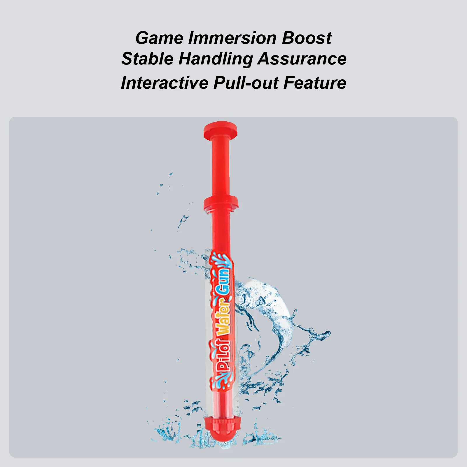

Firework Water Spray Squirter Pull-out Sprinkler Spray Toys Summer Hot Weather Splashing Game For Children Teens Adults Boys