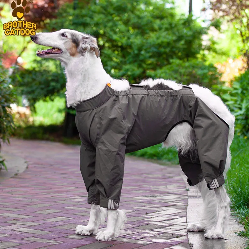 Adjustable Dogs Raincoat, Dog Clothes, Large Dogs, Waterproof, Full Coverage, Cape, Overalls, Rain, Winter