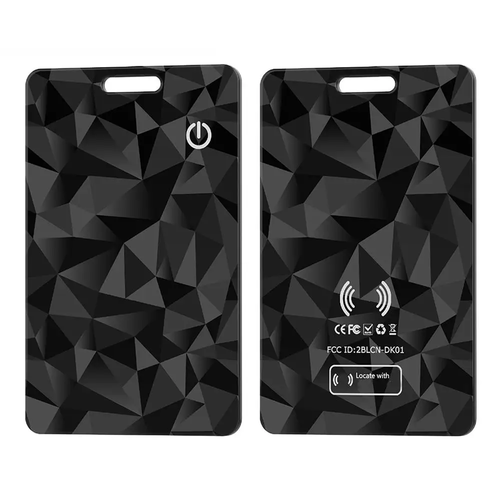 Portafoglio ultrasottile Localizzazione scheda anti-smarrimento Localizzazione Smart Tag GPS per iPhone Trova la mia scheda dispositivo Bluetooth Smart Tag ultra sottile