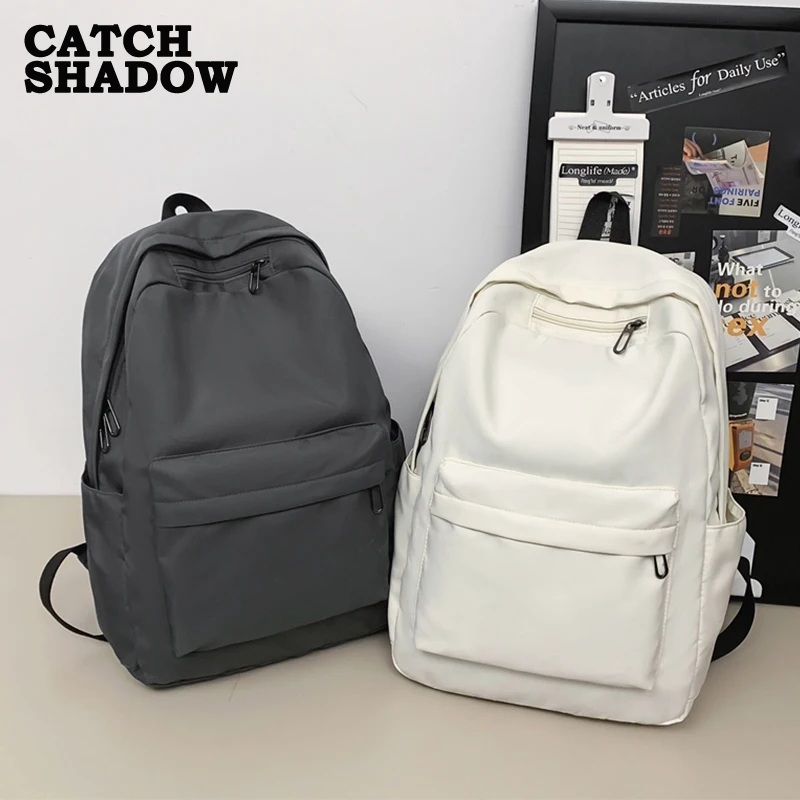 

New Female Fashion Men High Capacity Waterproof College Backpack Trendy Women Laptop School Bags Cute Girl Travel Book Bag Cool