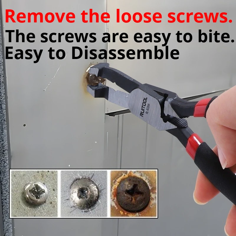 

Professional Accurate Cutting Pliers Multifunctional Pipe Strangler Wire Cutter Pliers Woodworking Electrician Repair Hand Tool