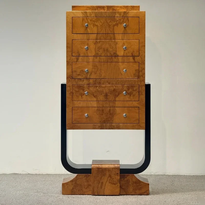 

French retro chest, dresser, small storage cabinet, household bedside table, dressing table, integrated side cabinet