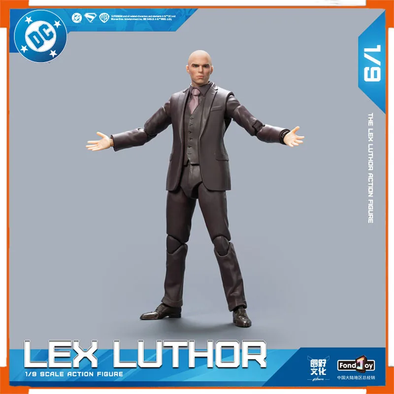 

Hot selling new models Fondjoy DC Movie Superman Lex Luthor Action Figure Collectible Assembly Model Display Toy Humanoid Robot