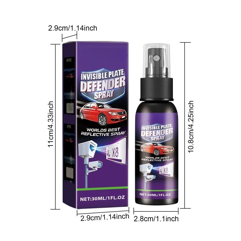 Specialty Reflective Spray Automotive Clear Coating Spray Clear Finish Spray Semi Transparent Photo Plate Clear，Auto Parts