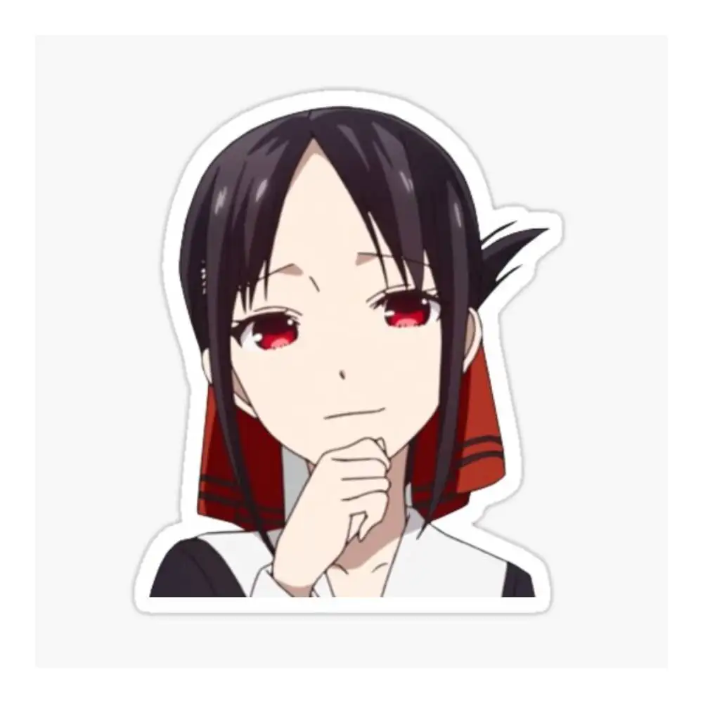 Kaguya-sama Sticker Car Window Bumpers Die-cut Vinyl Stickers Decorative Accessories