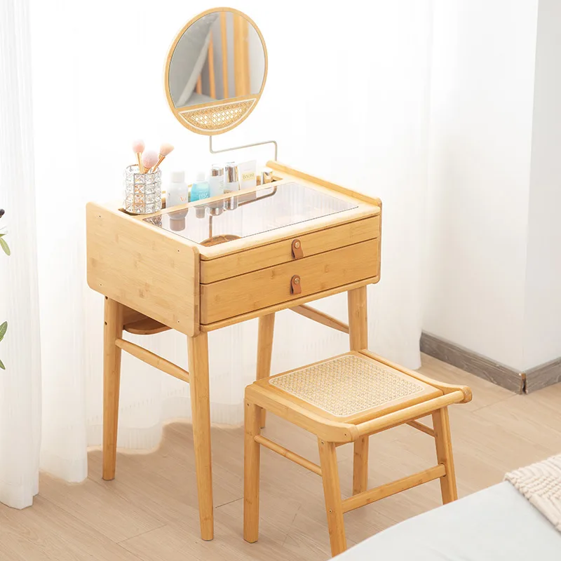 การออกแบบที่เรียบง่ายโต๊ะเครื่องแป้งห้องนอนขนาดเล็กราคาถูกแต่งหน้าวินเทจโต๊ะเครื่องแป้งความงามออแกไนเซอร์สาวComoda Para Quartoเฟอร์นิเจอร์