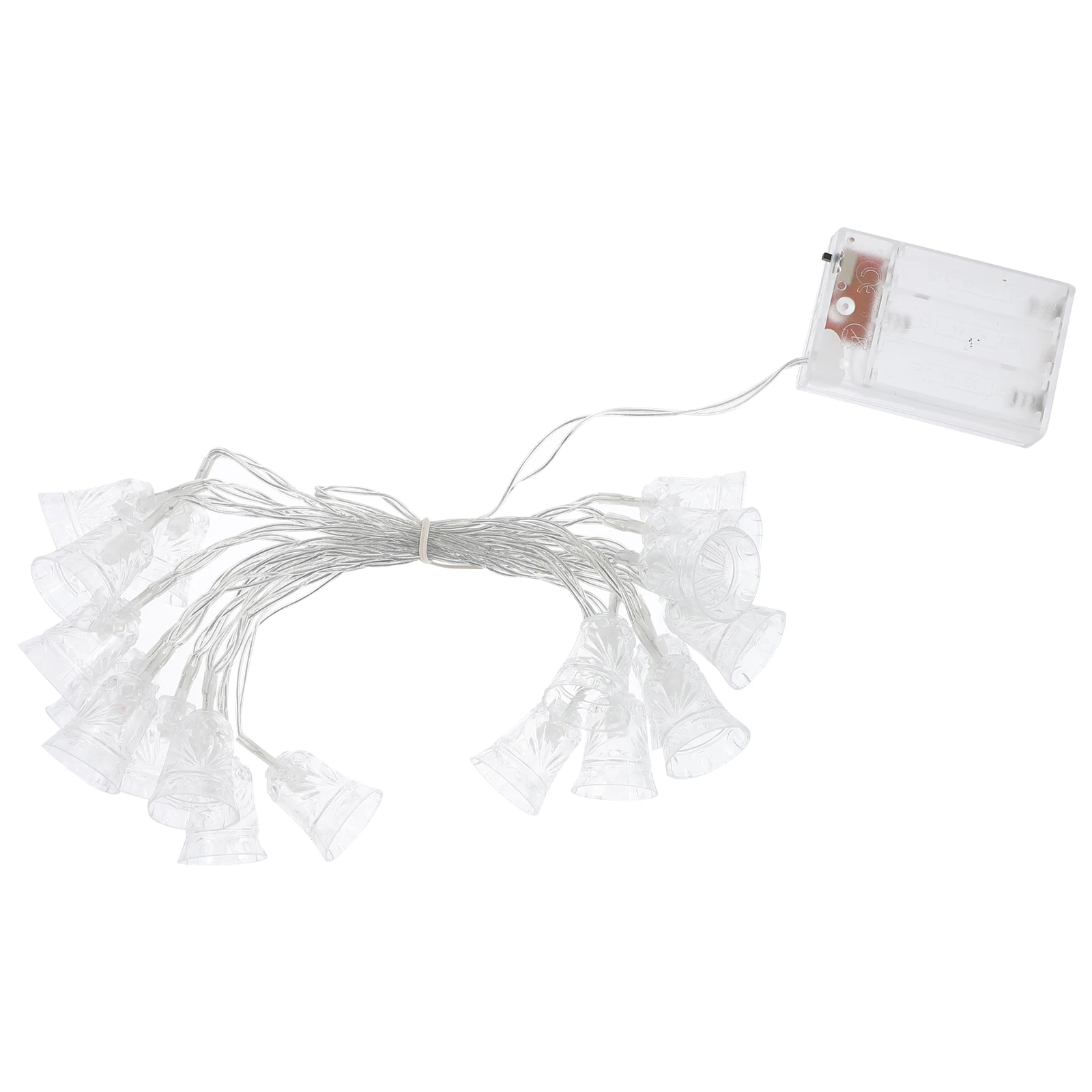 

LED Carved Bell String Light Decorative Holiday Lighting Garden Hanging Festoon Outdoor Wire Christmas New Year