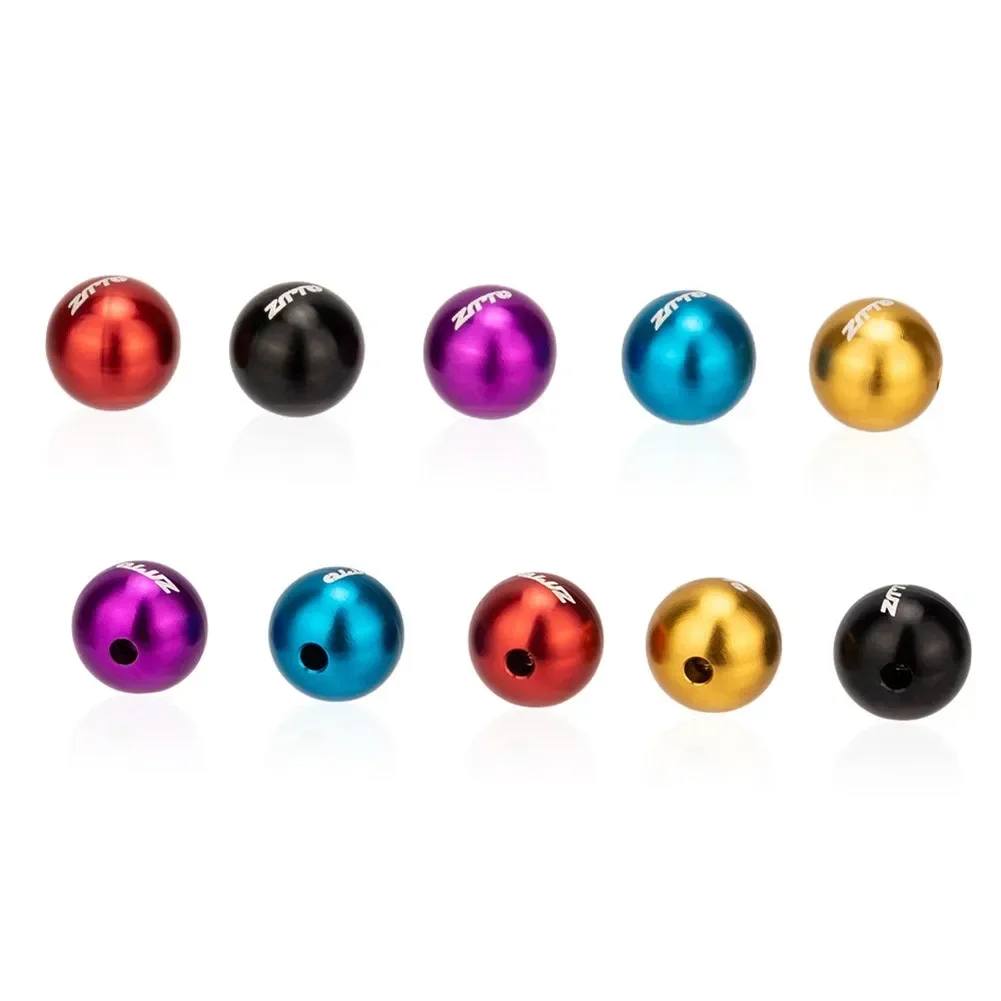 ZTTO دراجة كابل نهاية CapTips كابل تروس الفرامل خط نهاية غطاء الحلقات للدراجة كابلات الفرامل التحول الكابلات سبائك الألومنيوم