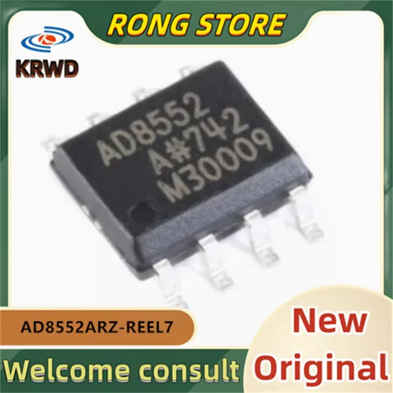 (10PCS) AD8552A 8551A New and Original Chip IC SOP-8 AD8551ARZ-REEL7 AD8551ARZ AD8551AR AD8552ARZ  AD8552AR AD8552