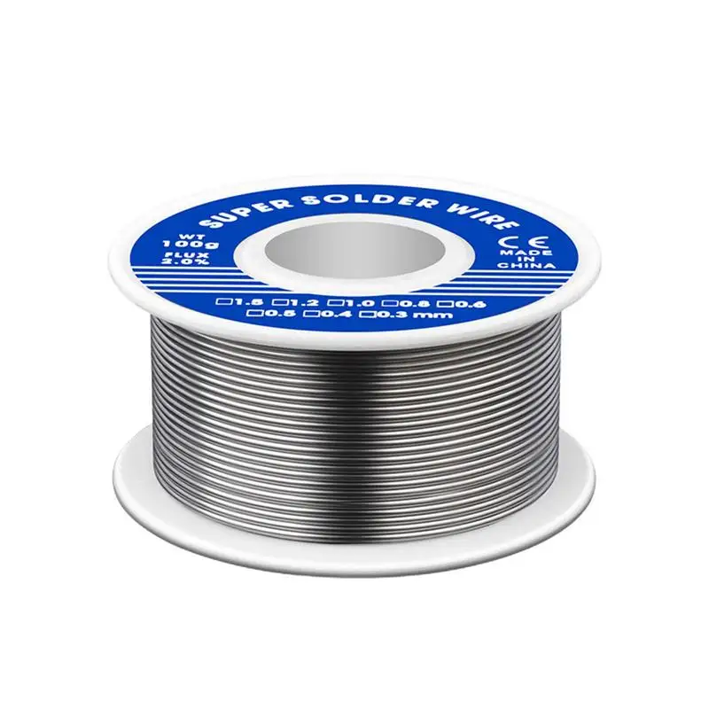 

Electronic Soldering Wire Solder Wires Rosin Core Tin Multipurpose Welding Flux Iron Wire Reel Diamater Home Accessories