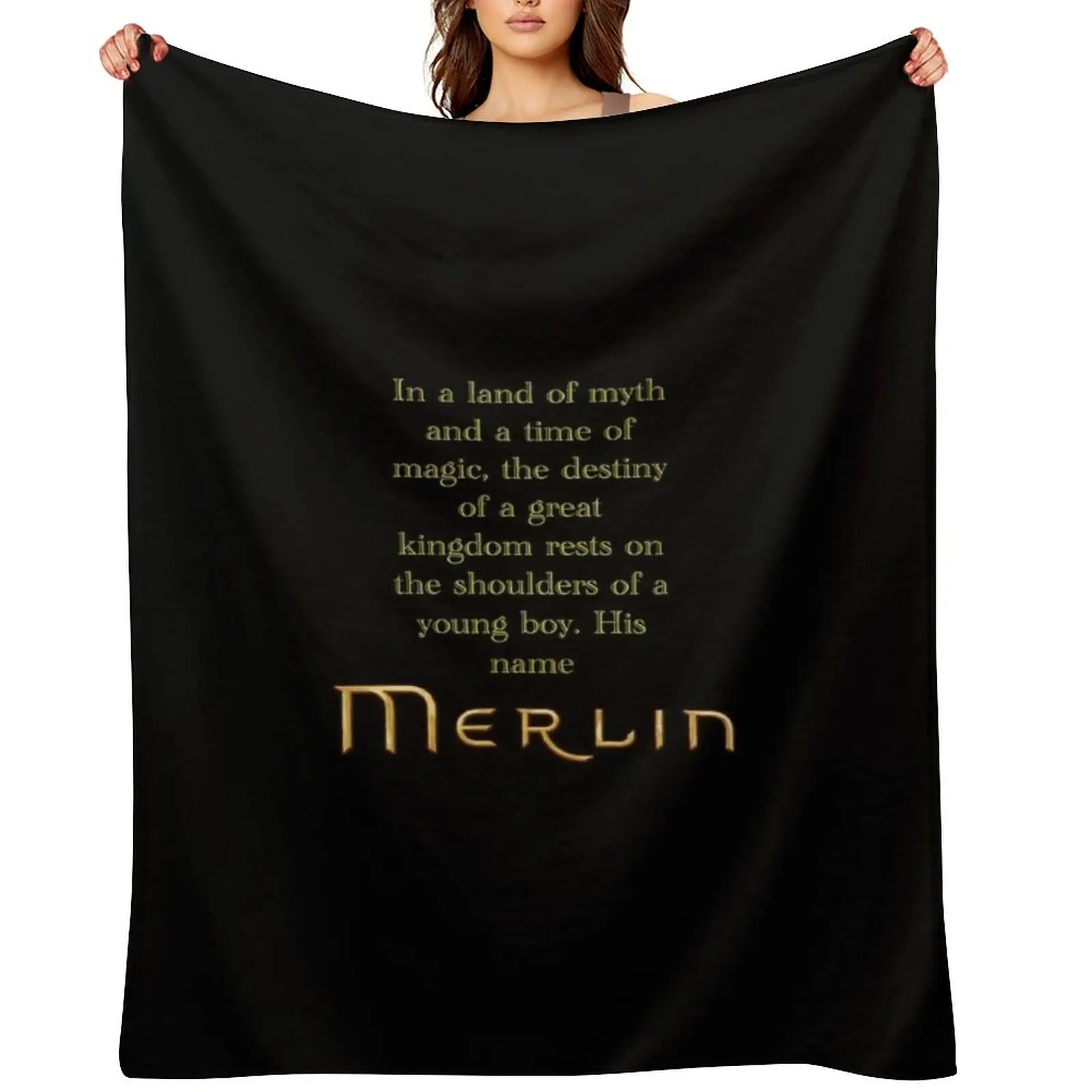 

Merlin Intro Throw Blanket Plush Extra Large Throw Vintage Plaid Blankets