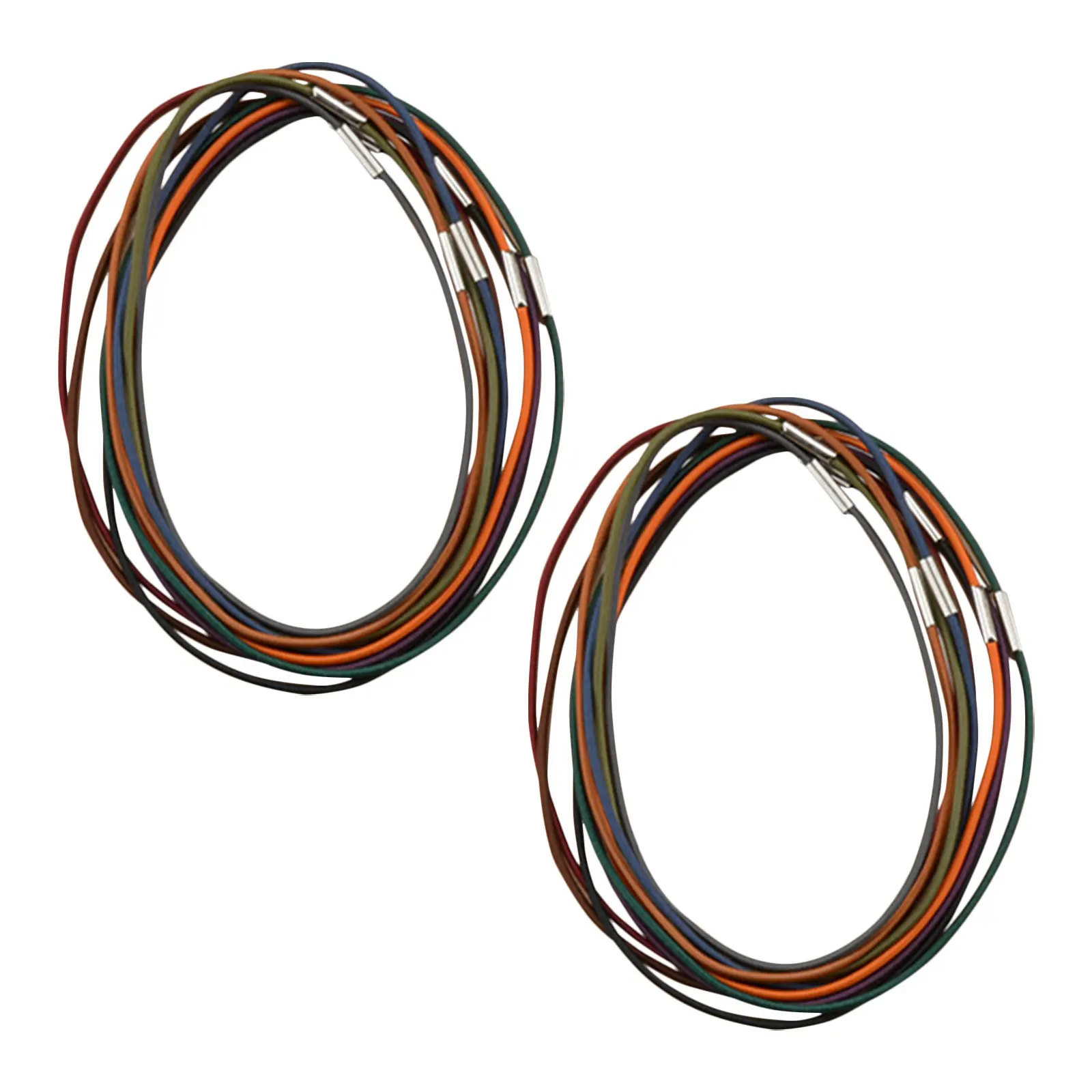 

20pcs Notebook Elastic Bands For Size Connecting Inserts Jump Rings Fixing Wraps Band Planner Strap