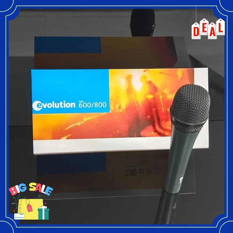 

Микрофонная система Microphone Evolution 800 Series, 3 шт., E835, без переключателя, для домашней записи, динамический вокальный микрофон для прямых трансляций