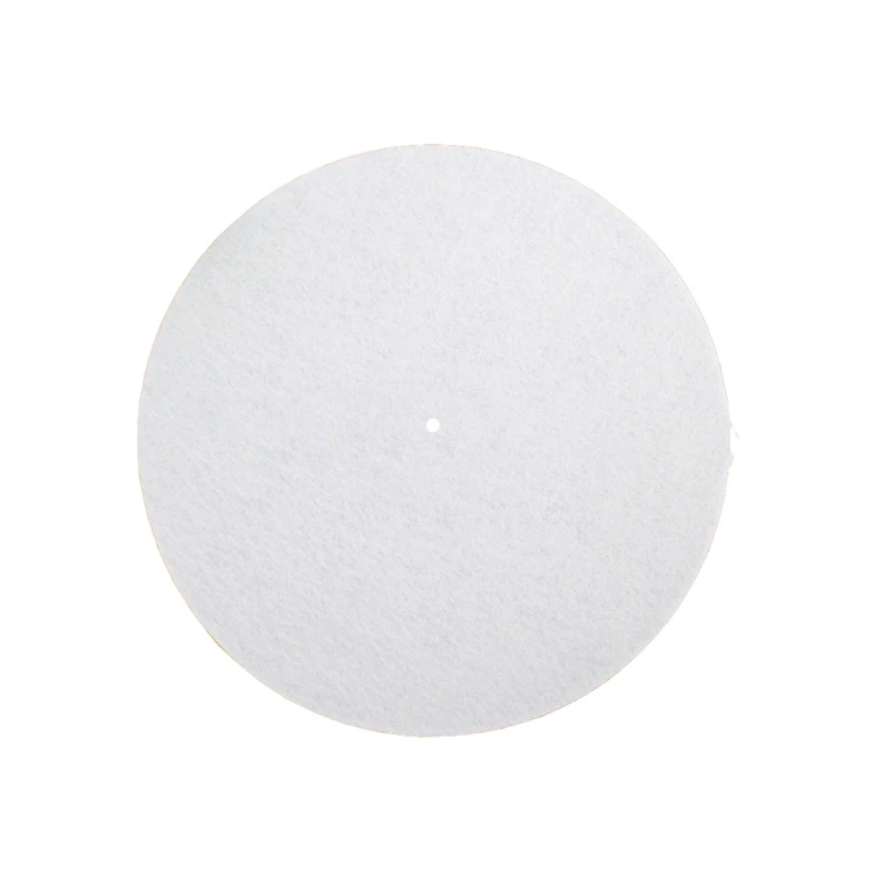 Wool Record Player Felt Mat Shocked Absorbing Protective Pad Antiskid Record Mat for Vinyls Record Player