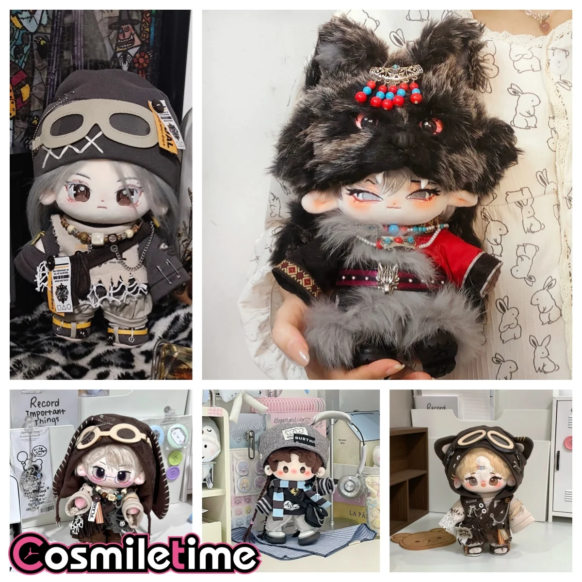 I Tech Accessories - Set Pakaian Boneka Plush 20CM, Kostum