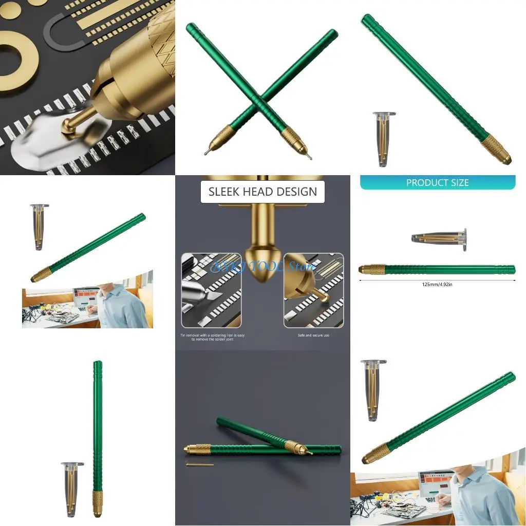 Aiguille traînée en étain résistante à Corrosion, poignée ergonomique L8RC pour des tâches travail détaillées