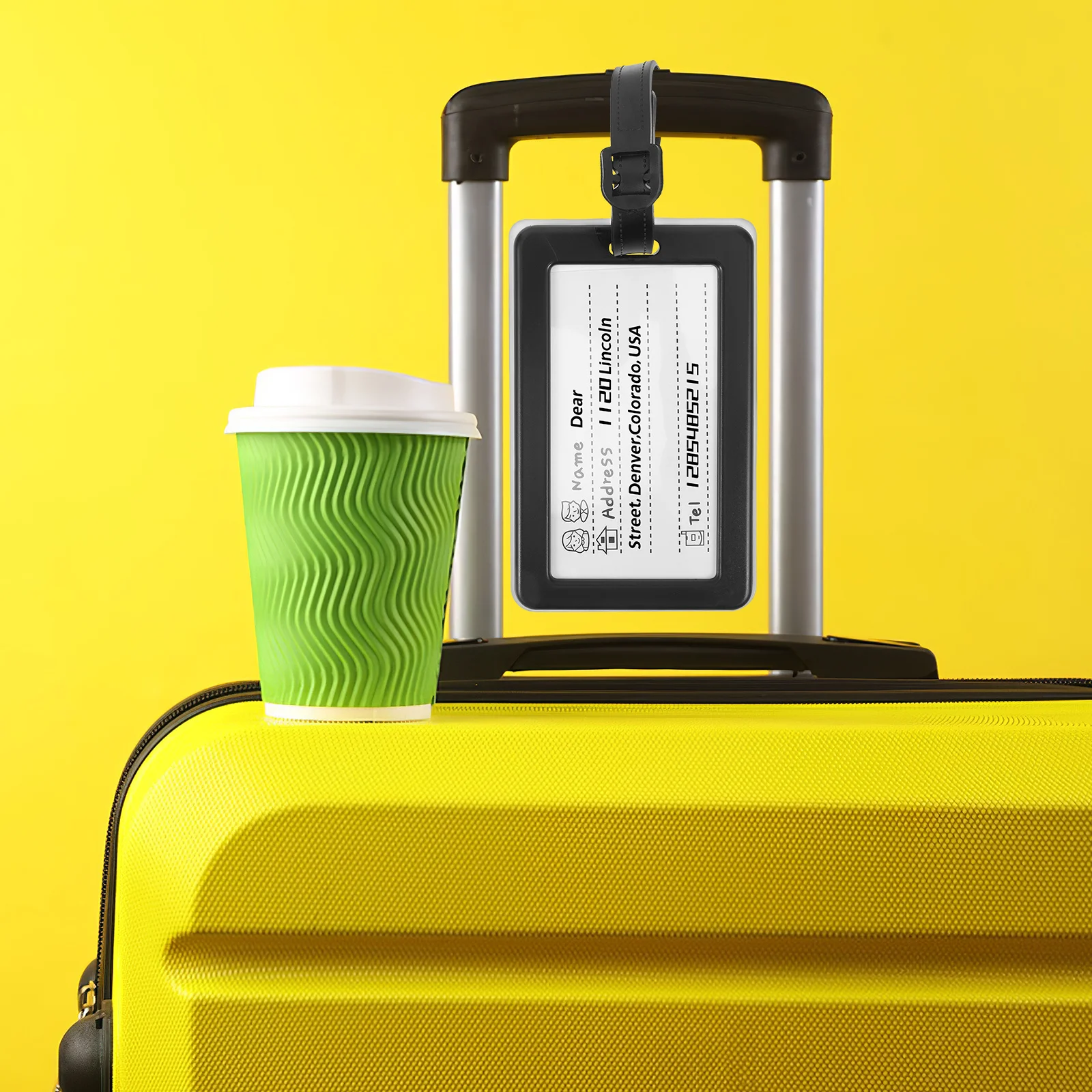 

2 шт., багажная бирка с национальным флагом, яркий цвет, прочный водонепроницаемый ПВХ, дорожный аксессуар, многофункциональный держатель для рабочих карт