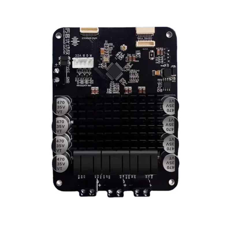 

DSP2.1 Bluetooth 5.0 Subwoofer Power Amplifier Board 70W*2+140W Stereo TWS Board AUX Bluetooth USB Input 8V-24V