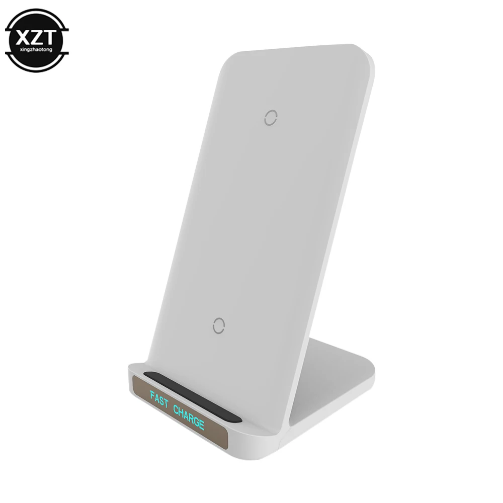 

CCC Wireless Charger Stand For iPhone 14 13 12 11 Pro MAX XS XR X 8 Samsung S21 S22 Fast Charging Dock Station Phone Charger