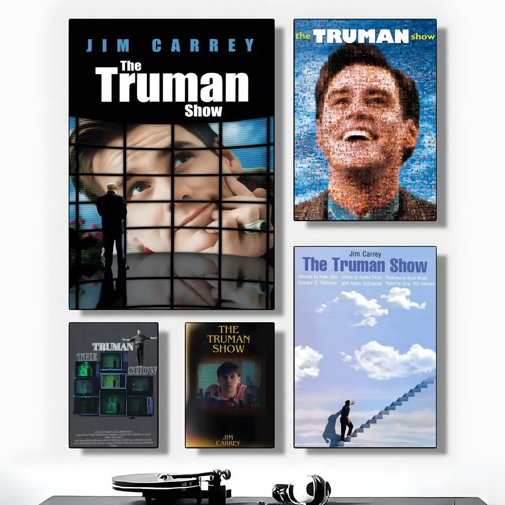 Film-Poster „The Truman Show“, hochwertiges Poster für Zuhause, Zimmer, Bar, Café, Dekoration, Kunst und Geschenk