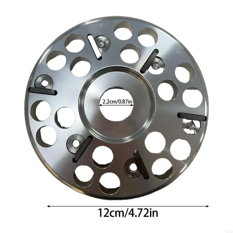 Ruota del taglio degli zoccoli da 120 mm 6 pale acuminded bestiame Disc smerigliatrice per cura degli zoccoli professionale
