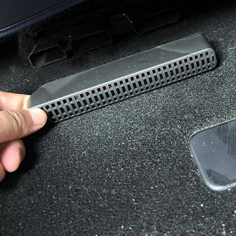 Car Interior Modification Under Seat Foot Rear Air Vent Dust Cover Anti-Blocking Cover Decoration for Byd Atto3 Yuan Plus