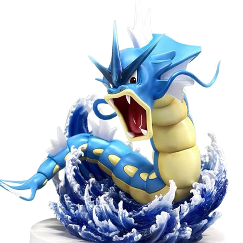 In Stock 16cm Anime Gyarados Pallet Town Figures Gyarados Bicolor Action Figures Pvc Digimon Collection Model Toy Birthday Gifts