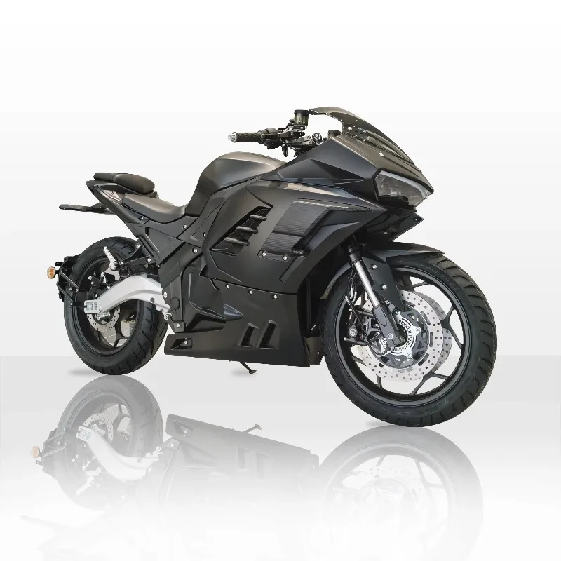 

Luyuan Motorcycle Customize Lithium 72V 130KM/H Chain Motor 4000w Electric Motorcycle For Delivery