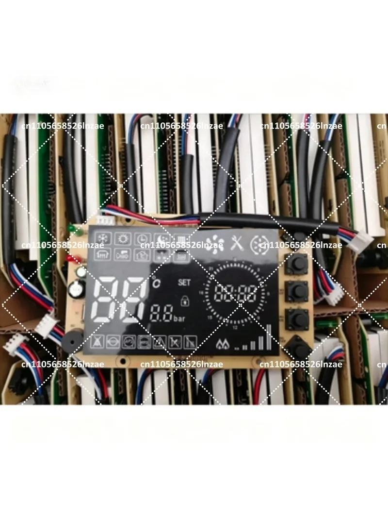 Wall Mounted Boiler Display Screen Replacement Control Panel with Touch Buttons for Most Models