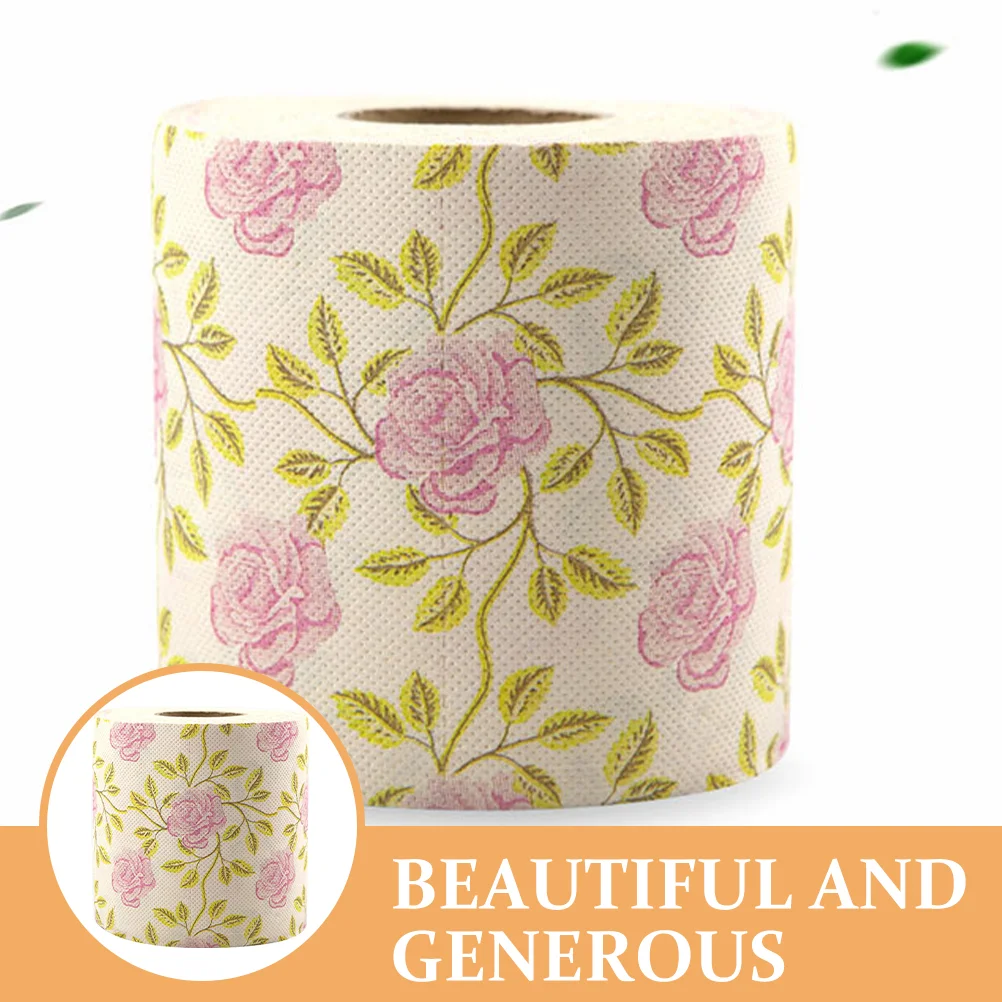 Printed Toilet Paper Decor Towel Tissue Kitchen for Bathroom Supplies Decorative Girl Dinner