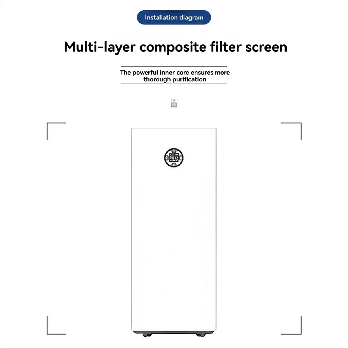 

Топ для Xiaomi Mijia 5pro/Ac-M27-Sc, фильтр для очистки воздуха, фильтр освежителя воздуха, пылевой фильтр Hepa, композитный фильтр