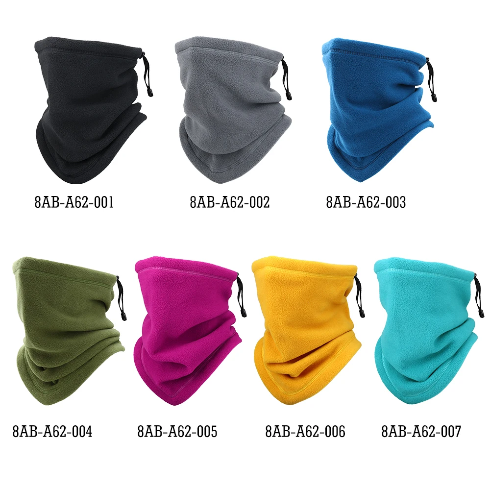 Winter Neck Warmer Gaiter Thermal Bandana Face Cover Half Fleece Mask Hiking Cycling Running Sport Ski Tube Scarf Women Men Kids