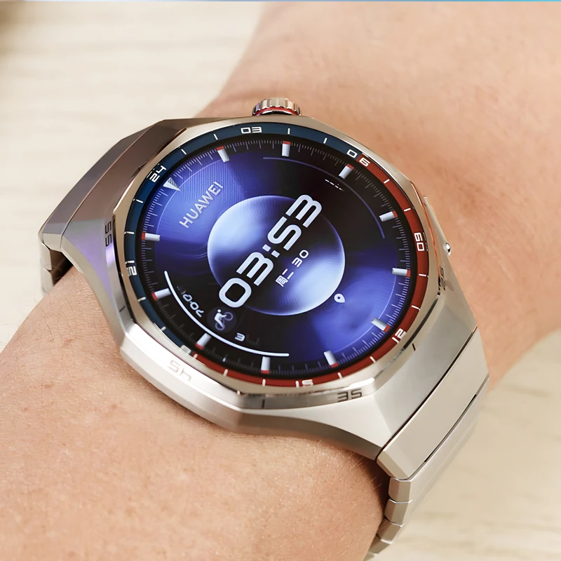 HUAWEI Watch GT 6 Pro 46mm GPS Smartwatch 1.47'' AMOLED touchscreen, tot 21 dagen batterijduur, professioneel fietsniveau, NFC