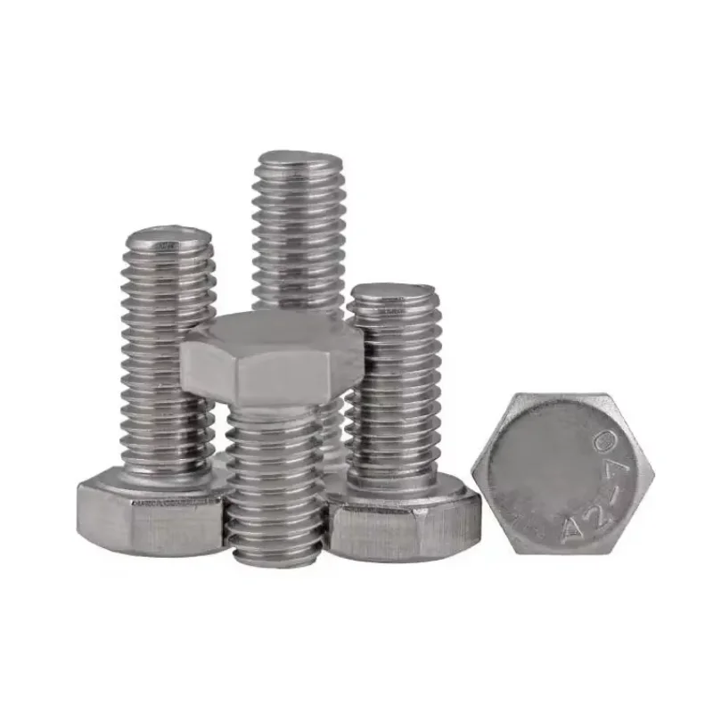 

TBRHZMK 10pcs M4 stainless steel hexagon head bolts mechanical screw furniture decoration screws 8mm-30mm length