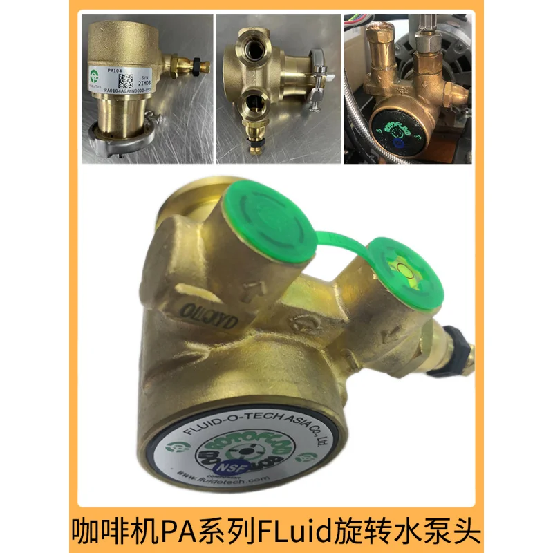 

For Fulide Fluid PA204/PA104 Beverage Machine Coffee Machine Booster Rotary Pump head