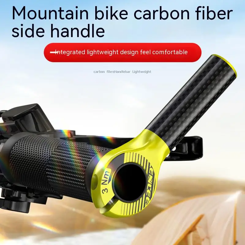 ENLEE Bicycle Carbon Fiber Vice Grips Folding Bike Rest Vice Grips Small Grip Small Vice Grips Cycling Accessories