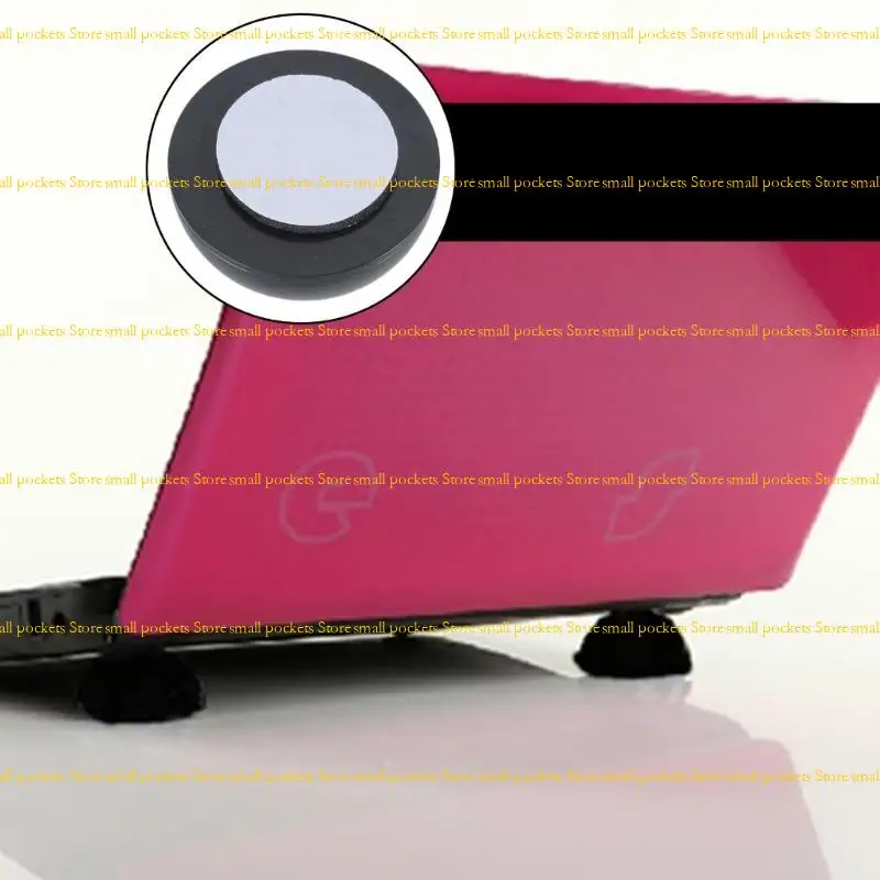 R1WD 2PCS Laptop Ball Stand Mini Cooling Pad Computer Keyboard Mount Kickstand