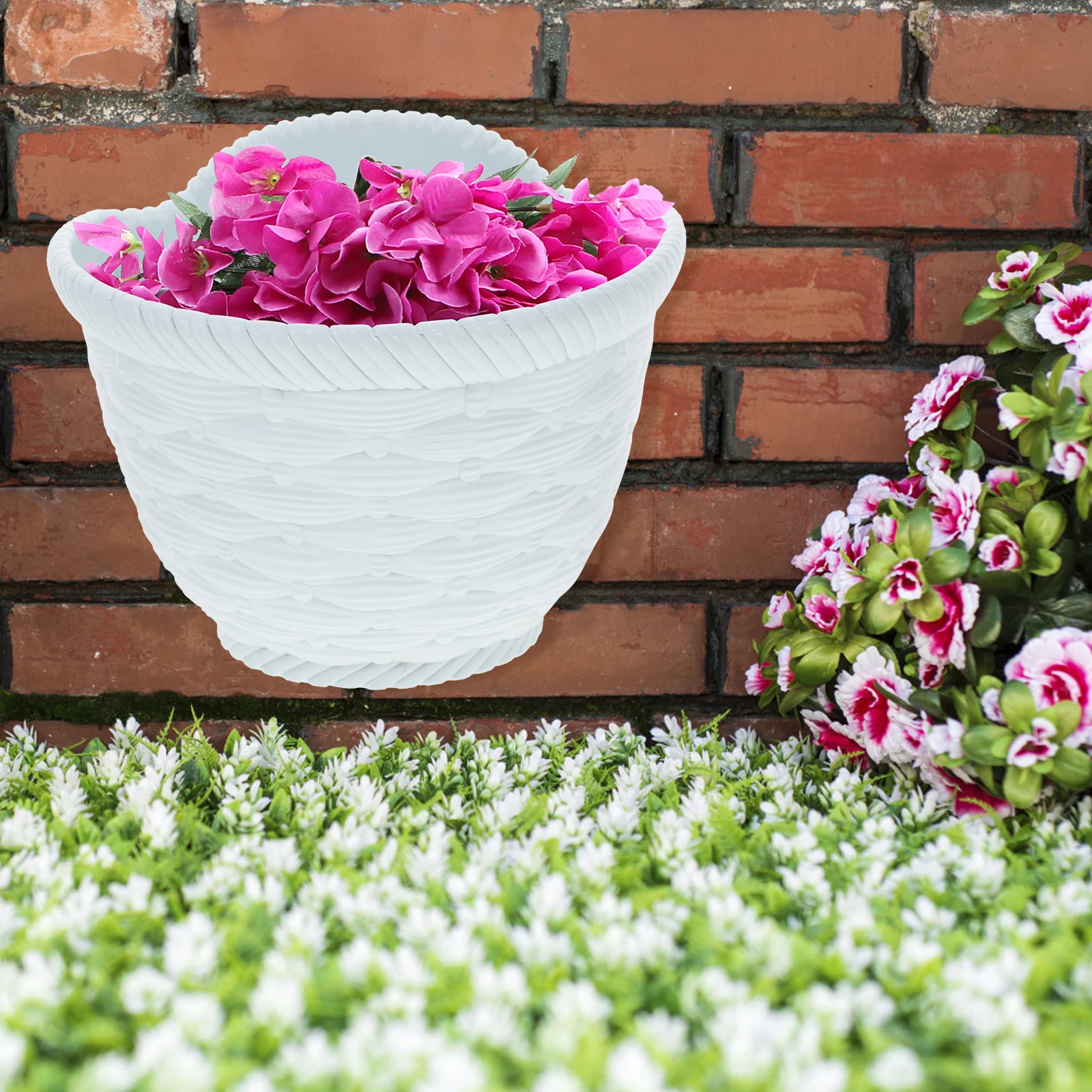 

Wall Hanging Flowerpot 9cm 8cm Small Size Planters for Indoor Plants Hanging Wall Planter Succulent Holders Home Office