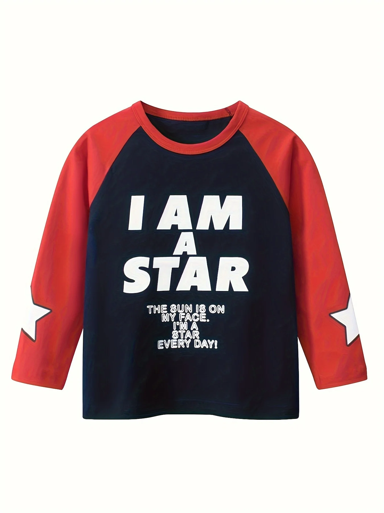 4pcs Trendy Letter Rugby And Astronaut Print Boys T-Shirt  Vibrant Long Sleeve Tee For Spring Fall Fun Casual Style For Girls