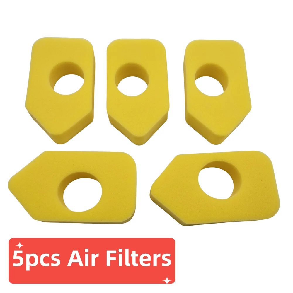 5PCS High Accuracy Air Filters For Briggs Stratton 698369 5088D 5088H 5086K 4216 5099 Garden PowerTrimmer Lawn Mower Parts