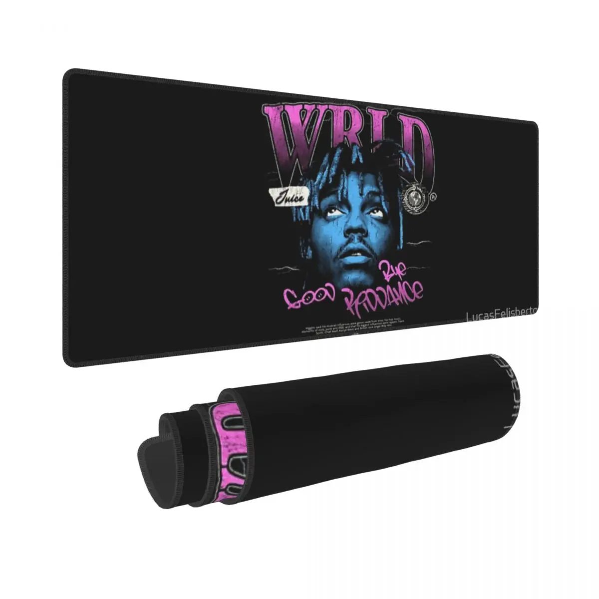 Juice WRLD Halftone Rubber Keyboard Pads