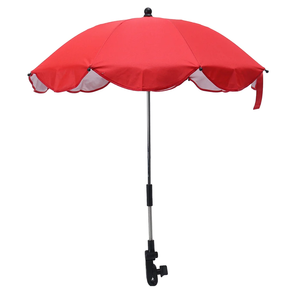 

Mountable Umbrella Flexible Baby Stroller Sun Protection Parasol Adjustable Clip Pram Pushchair