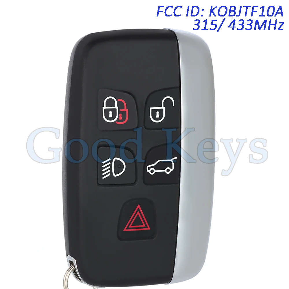 

Чип ID49 315/433 МГц KOBJTF10A для Land Rover Freelander Discovery 4 Range Rover Sport Evoque для Jaguar, дистанционный автомобильный брелок