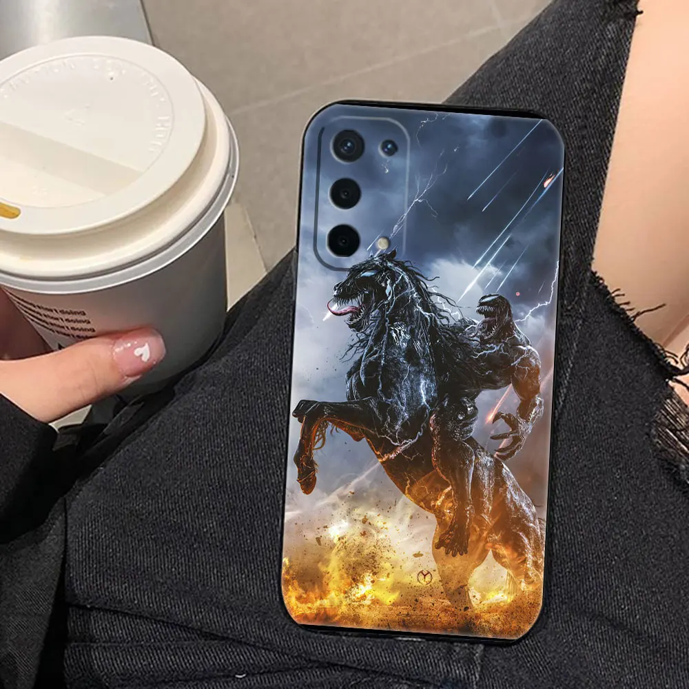 New Marvel Venom 3 Cover Phone Case For OPPO RENO 11 11F 10 8 8T 7 7Z 6 6Z 5 4 FIND X3 LITE 4F PRO PLUS Soft TPU Case Funda Capa