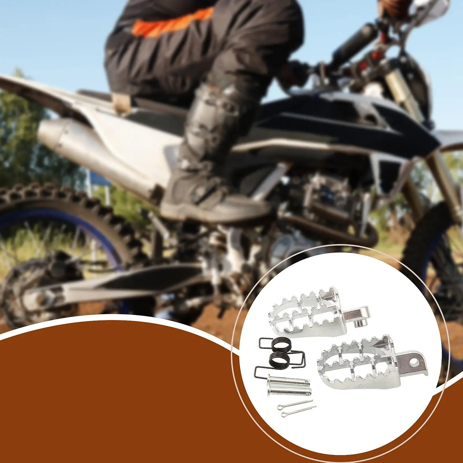 

Подножки для мотоцикла, запасные части, стабильная замена, простая установка, противоскользящая