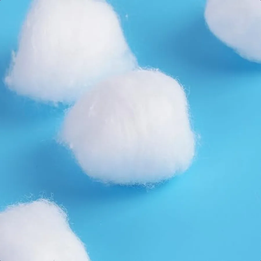 CGR Juego de hisopos de algodón de viaje Paquete portátil con 100 hisopos de algodón 12 rondas de algodón 12 bolas de algodón en caja de almacenamiento reutilizable f